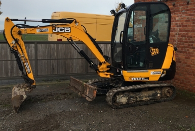 JCB minikraan 2,6 ton